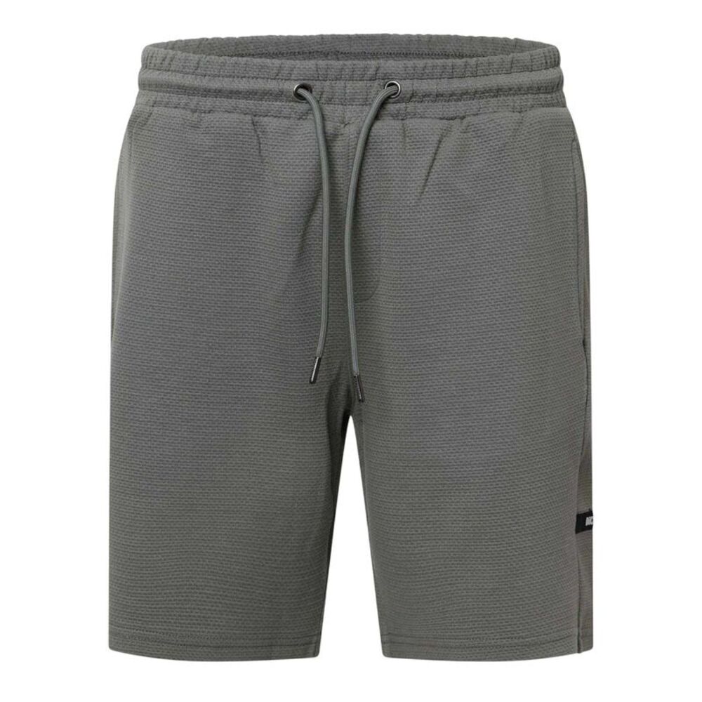 Duck and Cover Mens Topfield Waffle Casual Shorts / Olive